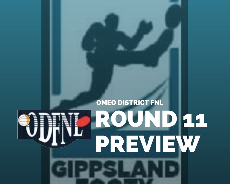 Omeo District FNL Round 11 preview