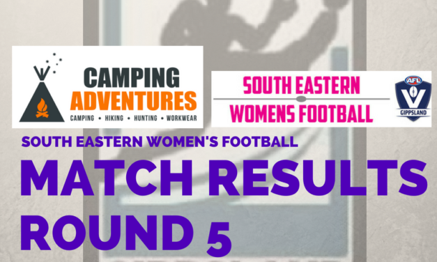 South Eastern Women’s Football Round 5 results