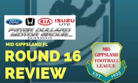 Mid Gippsland FL Round 16 review