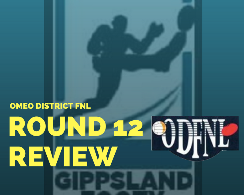 Omeo District FNL Round 12 review