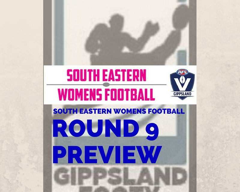South Eastern Women’s Football Round 9 preview