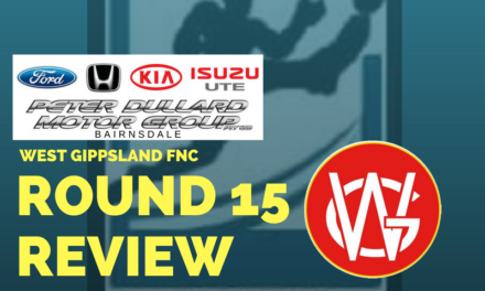 West Gippsland FNC Round 15 review