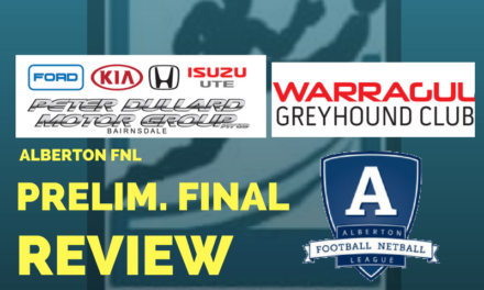 Alberton FNL Preliminary Final review