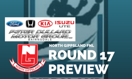 North Gippsland FNL Round 17 preview