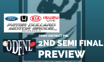 Omeo District FNL 2nd Semi Final preview
