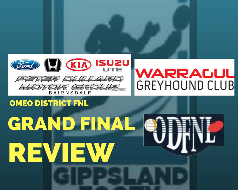 Omeo District Grand Final review