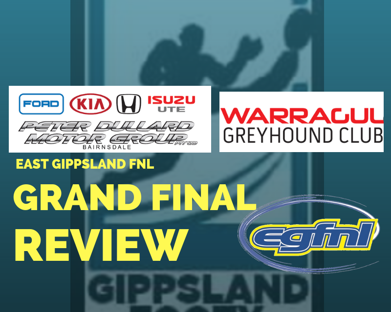 East Gippsland FNL Grand Final review
