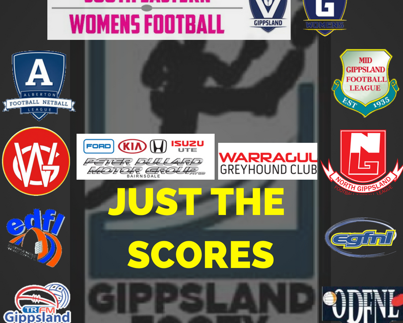 Just the scores Sunday September 2nd
