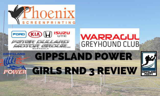 Gippsland Power Girls Round 3 review