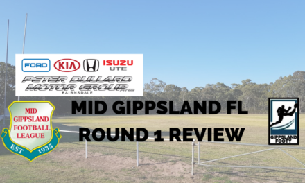 Mid Gippsland FL Round 1 review