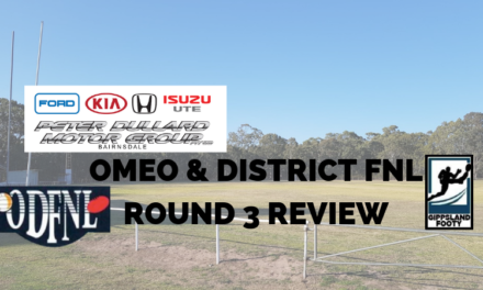 Omeo & District FNL Round 3 review