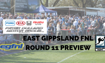 East Gippsland FNL Round 11 preview