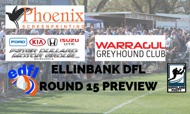 Ellinbank DFL Round 15 preview