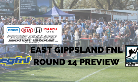 East Gippsland FNL Round 14 preview
