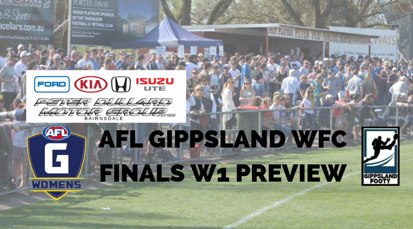 AFL Gippsland Women’s Football Competition Finals Week 1 preview