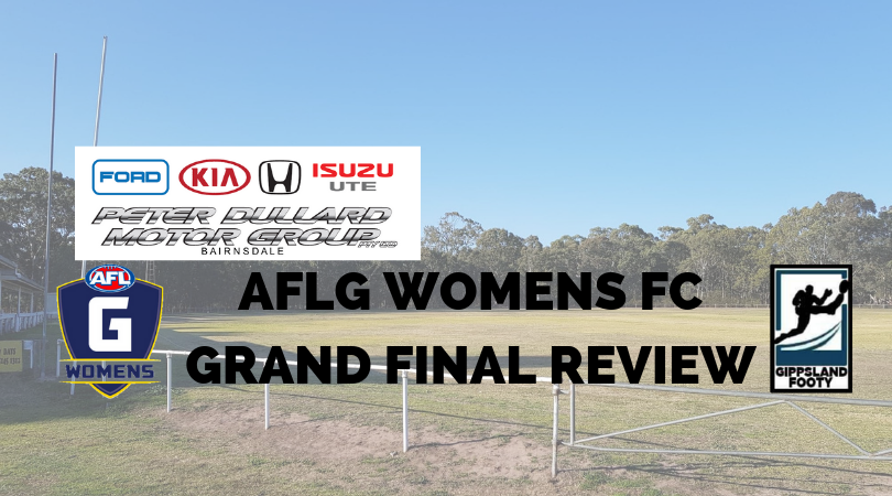 AFL Gippsland Women’s Football Competition Grand Final review