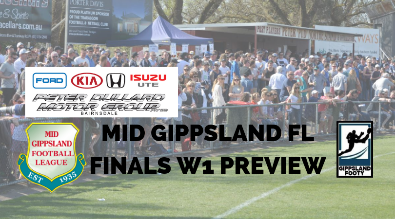 Mid Gippsland FL Finals Week 1 preview