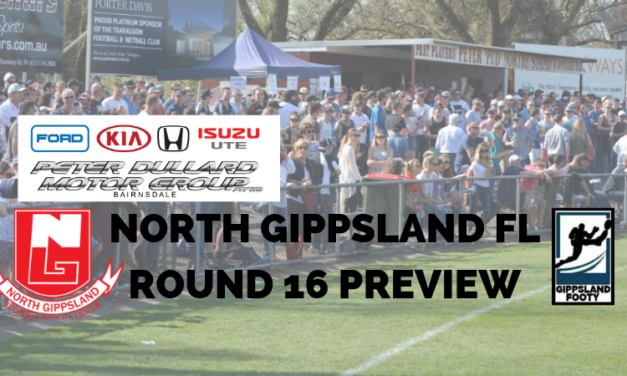 North Gippsland FNL Round 16 preview