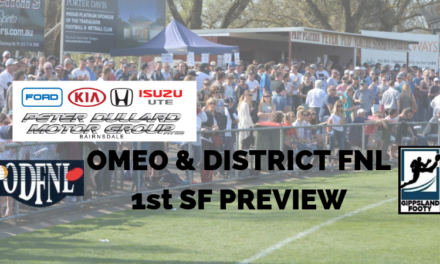 Omeo & District FNL 1st Semi Final preview
