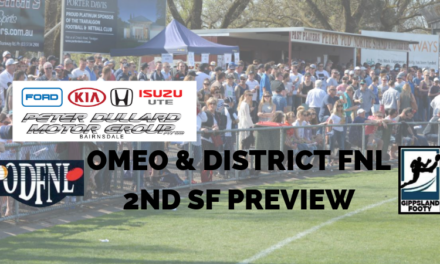 Omeo & District FNL 2nd Semi Final preview