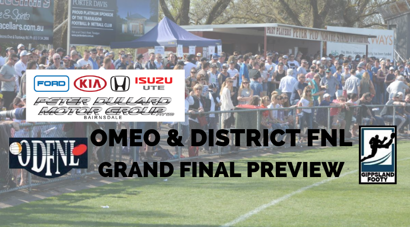 Omeo & District FNL Grand Final preview