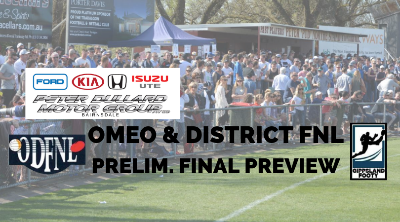 Omeo & District FNL Preliminary Final preview