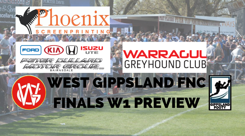 West Gippsland FNC Finals Week 1 preview