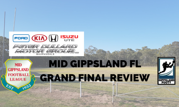 Mid Gippsland FL Grand Final review