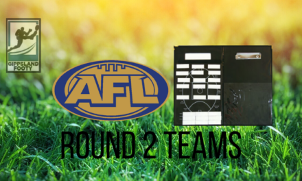 AFL Round 2, 2020: All the Gippsland players selected