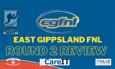 East Gippsland FNL Round 2 review