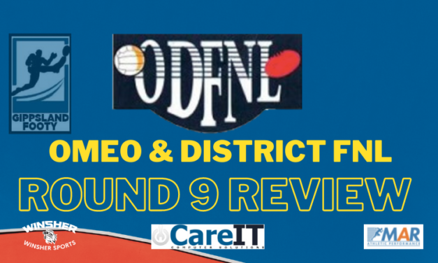 Omeo & District FNL Round 9 review