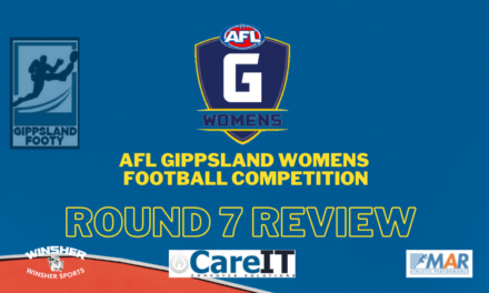 AFL Gippsland Womens Football Competition Round 7 review