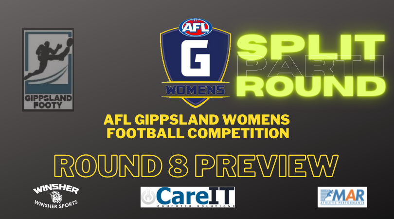 AFL Gippsland Womens Football Competition Round 8 Part 1 preview