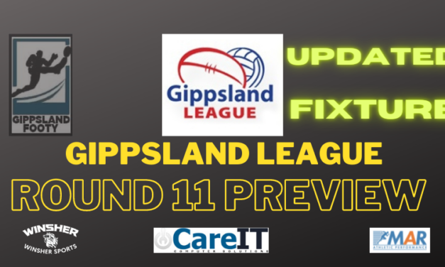 Gippsland League Round 11 (updated fixture) preview