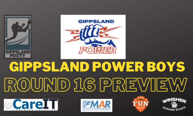 Gippsland Power boys Round 16 preview