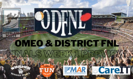 Omeo & District FNL Finals Week 1 preview