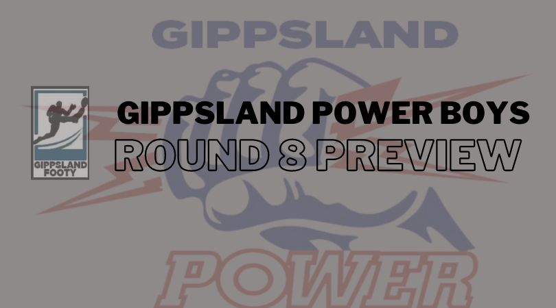 Gippsland Power Boys Round 8 Preview