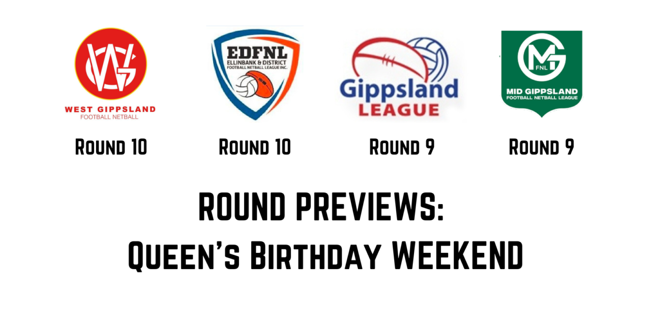 Round previews – June 11th weekend 2022