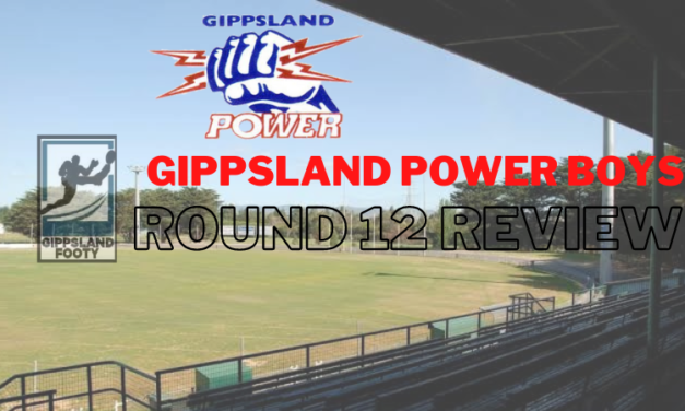 Gippsland Power Boys Round 12 review