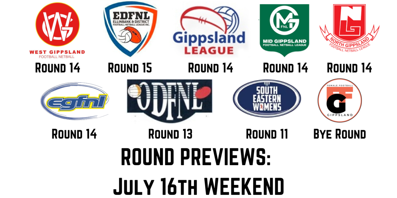 Round previews – July 16th weekend 2022