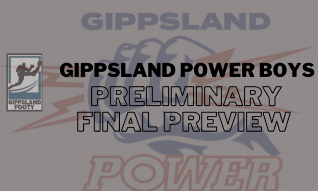 Gippsland Power Boys Preliminary Final Preview