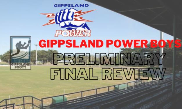 Gippsland Power Boys Preliminary Final Review
