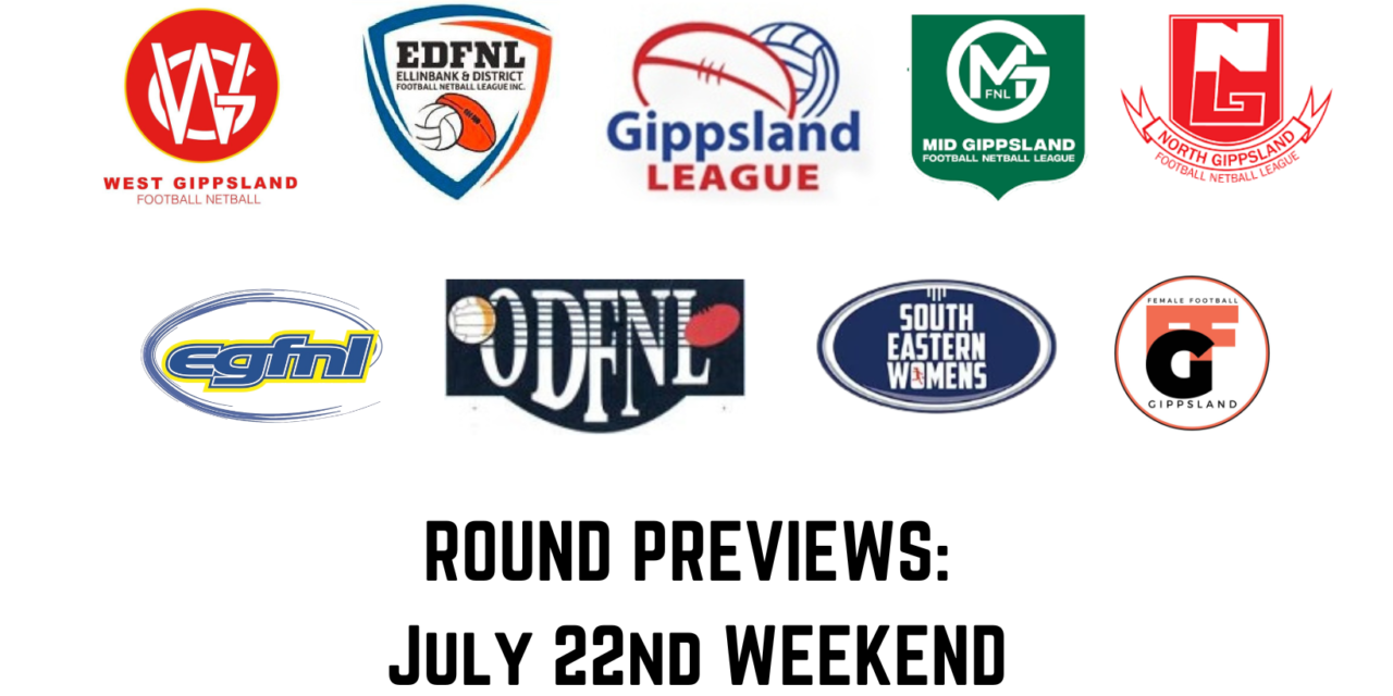 Round Previews July 22nd weekend 2023