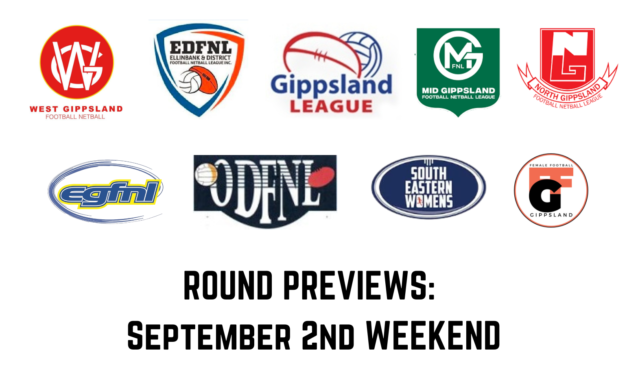 Round Previews September 2nd weekend 2023
